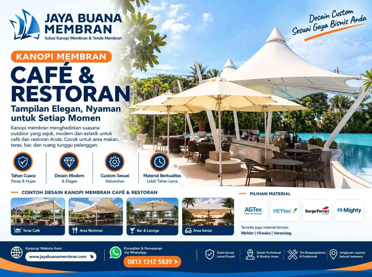 Kanopi Membran Café & Restoran